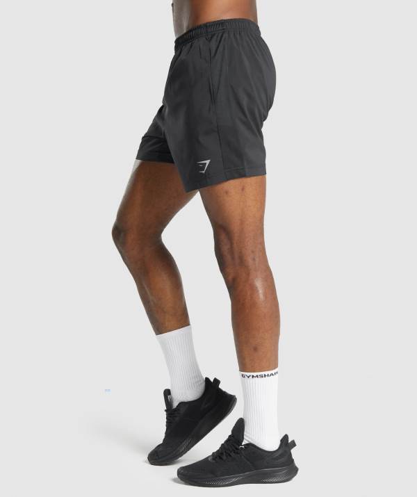 Panske Šortky Gymshark Sport Čierne | RB3126708
